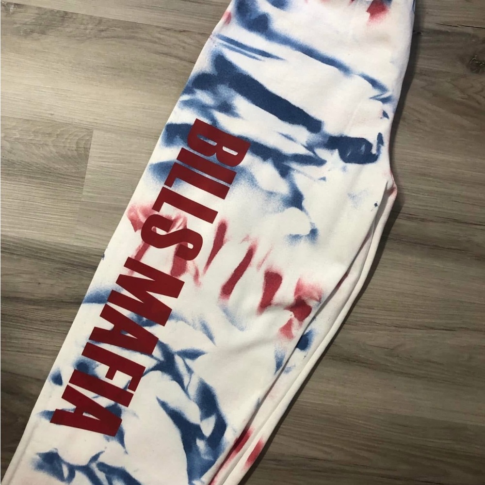 Bills mafia sweatpants tiedye